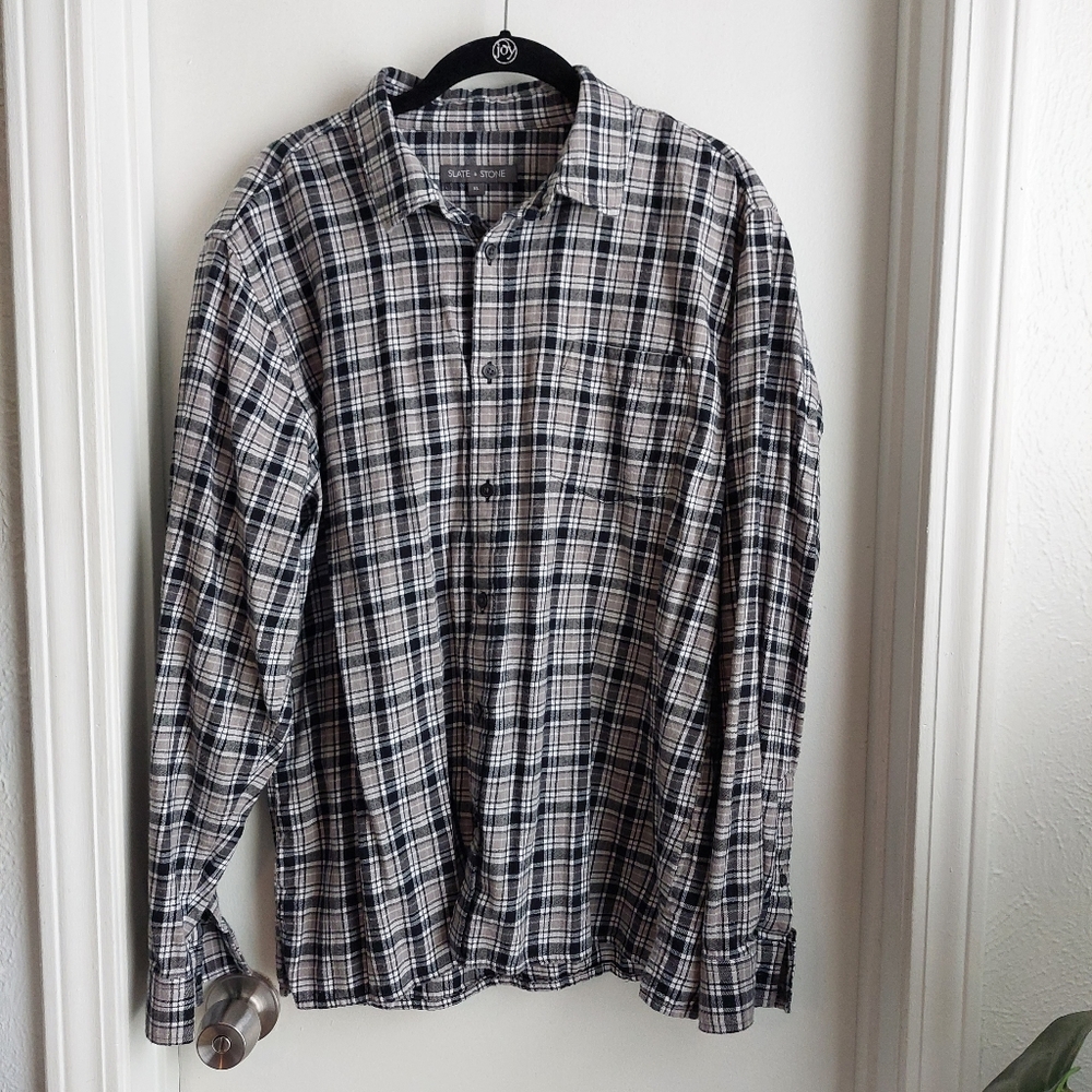 Slate & Stone button up size XL